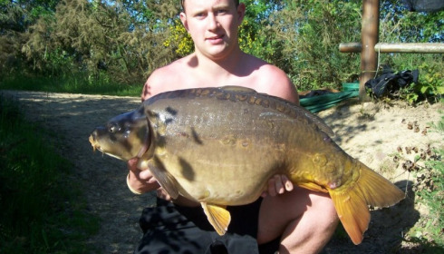A 47 lb 7 oz carp from Old Oaks, Dale Stewart, May 2012