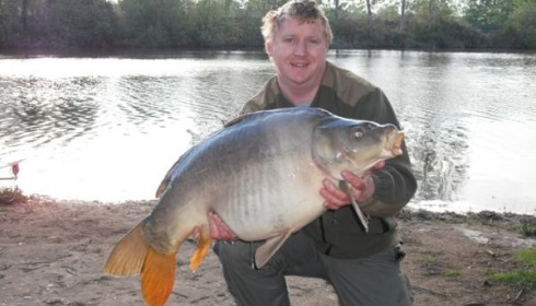 A carp from Old Oaks, Barry Warren party, Apr 2010