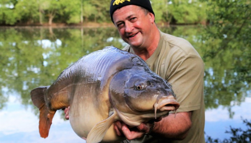 A 47 lb 8 oz carp from Old Oaks, David Dyson, May 2017
