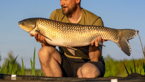 A grass carp from Ragon, May 2022