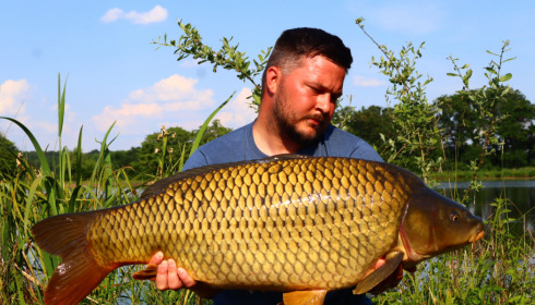 A 35 lb 2 oz carp from Ragon, Luke Stables, Jun 2023