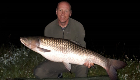 A 42 lb fish from Ragon, First fish and the biggest of the week, Jul 2021