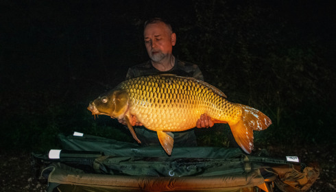 A 31 lb carp from Renarde, Thomas Rimmer, Sep 2021