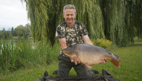 A 36 lb 4 oz fish from Seigneurie, 36 Pound Mirror Carp, Aug 2021