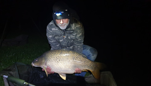 A 38 lb 4 oz carp from Seigneurie, Paul Lloyd, May 2023