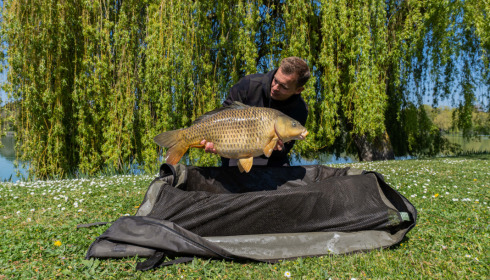 A 27 lb 5 oz carp from Seigneurie, Bruno, May 2021