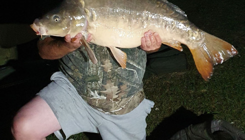 A 34 lb fish from Seigneurie, 34lb of pure joy and relief, Sep 2021