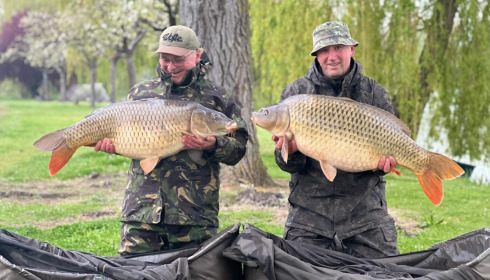 A fish from Seigneurie, 42lb 8oz 35lb, Apr 2023