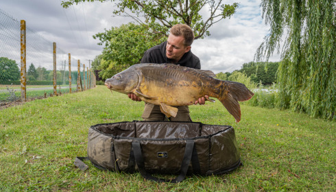 A 40 lb carp from Seigneurie, Bruno, Aug 2021