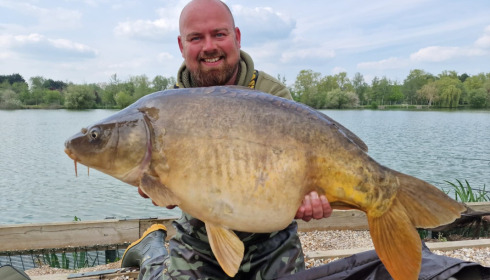 A carp from Seigneurie, May 2022