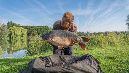 A 24 lb carp from Seigneurie, Bruno, Aug 2021