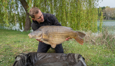 A 35 lb 2 oz carp from Seigneurie, Bruno, May 2021