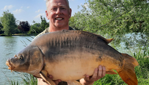 A 28 lb 12 oz carp from Seigneurie, Simon Jenkinson, Jun 2023