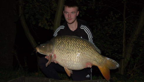 A 47 lb carp from Sky Lake, Sean Mahon, Nov 2022