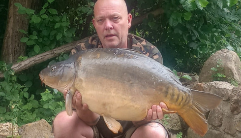 A carp from Sky Lake, Jul 2023