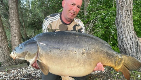 A carp from Sky Lake, Steve Cook, May 2023