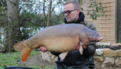 A 38 lb carp from Sky Lake, Nicholas porter, Nov 2022