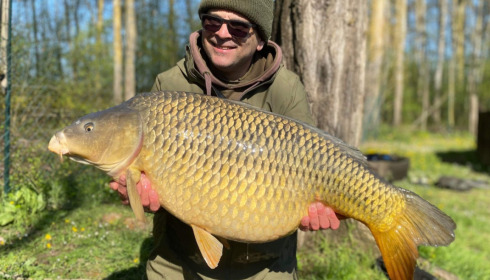 A 22 lb carp from Sky Lake, Sam hickin, Apr 2023
