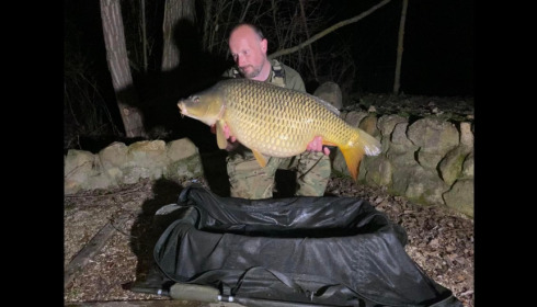A carp from Sky Lake, Mar 2023