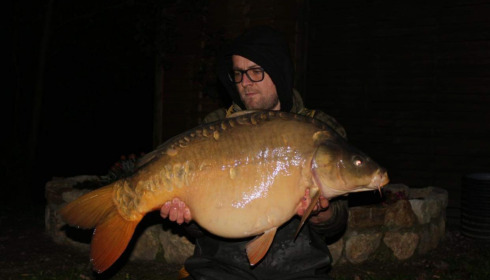 A 37 lb carp from Sky Lake, Nicholas porter, Nov 2022