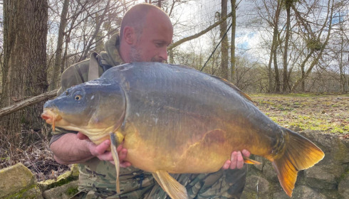 A carp from Sky Lake, Rob, Mar 2023