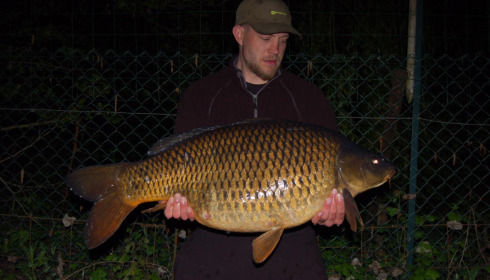 A carp from Sky Lake, Ricky Burn, May 2023
