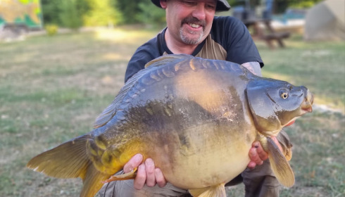 A carp from Sky Lake, Jul 2023