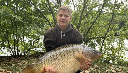 A 43 lb carp from Sky Lake, Aug 2022