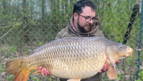 A 40 lb carp from Sky Lake, Patrick shardlow, Apr 2023