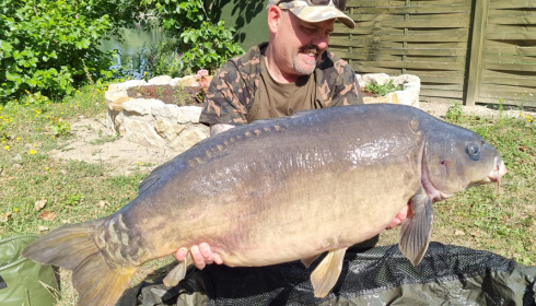 A carp from Sky Lake, Jul 2023