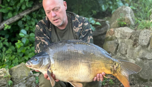 A carp from Sky Lake, Jul 2023