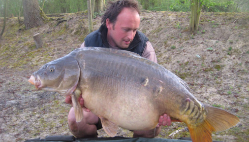 A 57 lb 8 oz carp from Sky Lake, Aug 2021