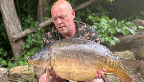 A carp from Sky Lake, Jul 2023