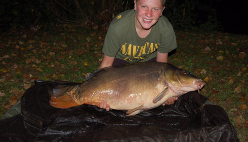 A 53 lb carp from Sky Lake, Aug 2022