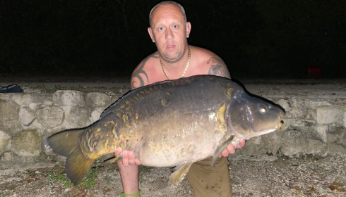 A carp from Sky Lake, Aug 2022