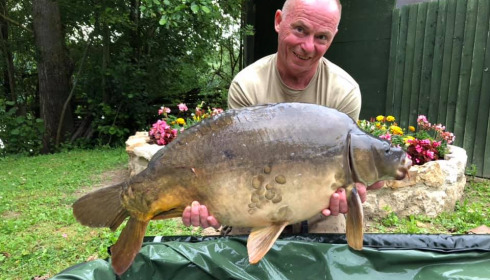 A carp from Sky Lake, Aug 2021
