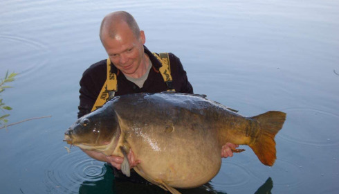 A 76 lb 8 oz carp from Sky Lake, Steve, Jun 2022