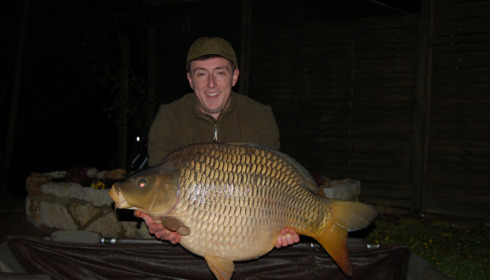 A 40 lb carp from Sky Lake, Joel humphreys (new p.b), Apr 2023