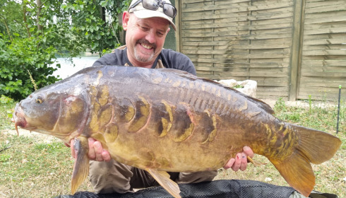 A carp from Sky Lake, Jul 2023