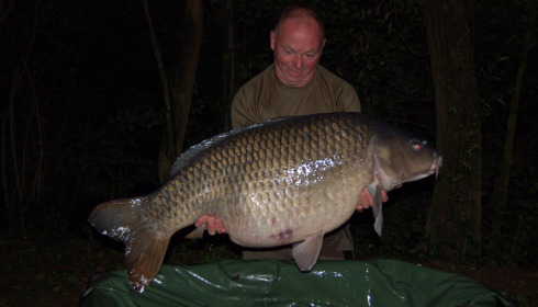 A 69 lb 12 oz carp from Sky Lake, Dave, May 2022