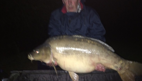 A 46 lb 5 oz carp from Villefond, John Phillips, Sep 2017