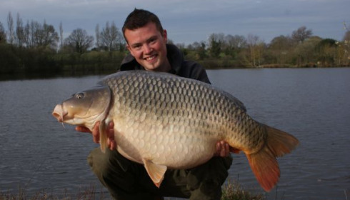 A 49 lb 2 oz carp from Villefond, Arthur, Mar 2011