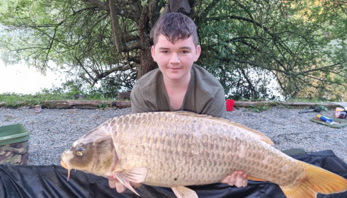 A 21 lb fish from Villefond, Ghostie, May 2022
