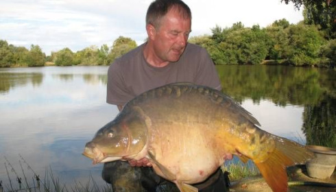 A 33 lb 14 oz carp from Villefond, Paul Cooper, Sep 2010