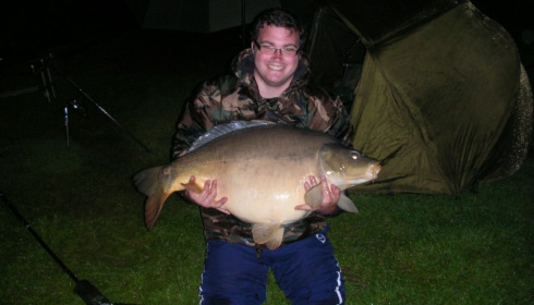 A 45 lb 13 oz carp from Villefond, Jun 2013