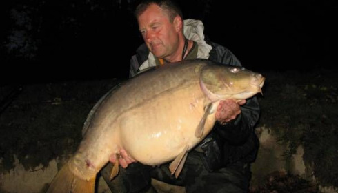 A 38 lb 8 oz carp from Villefond, Paul Cooper, Sep 2010