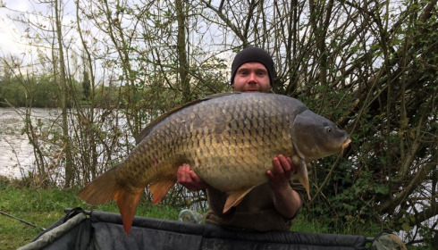 A 50 lb 8 oz carp from Villefond, terry brown, Apr 2017