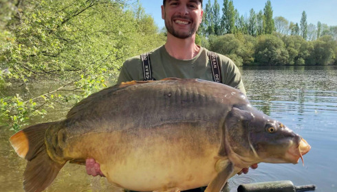 A 50 lb 8 oz fish from Villefond, Apr 2022