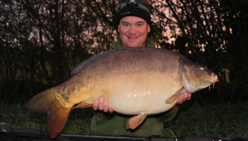 A 35 lb 5 oz carp from Villefond, Patrick Pakes, Apr 2015