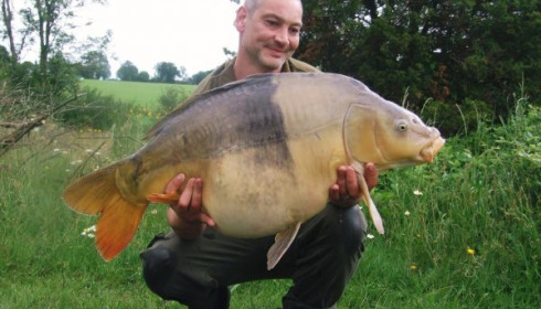A 40 lb 2 oz carp from Villefond, MAX, May 2010